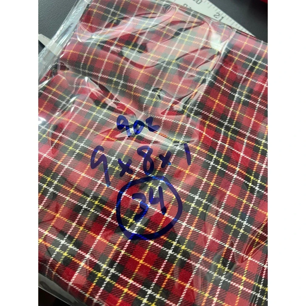 Vintage 90s Polo Ralph Lauren Red/Green/White tartan Plaid Men Size Large Preppy